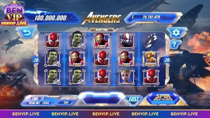 Nổ hũ Avenger dễ săn hũ nổ tích lũy giá trị khủng